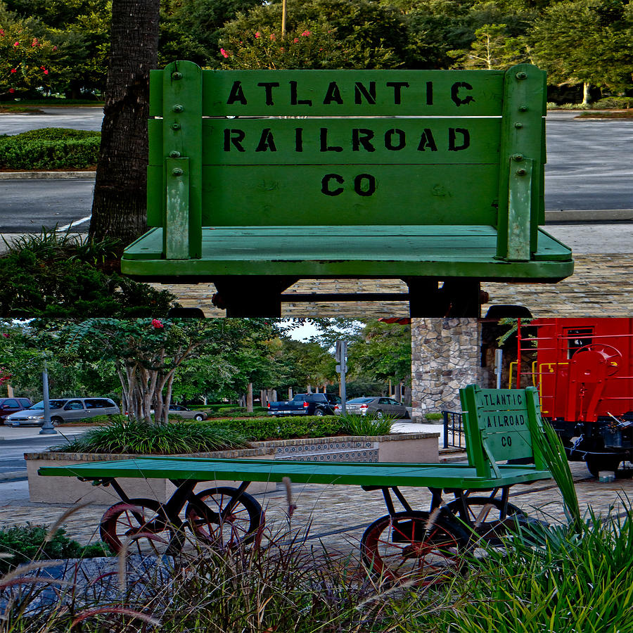 Alantic Railroad Photograph by Dennis Dugan