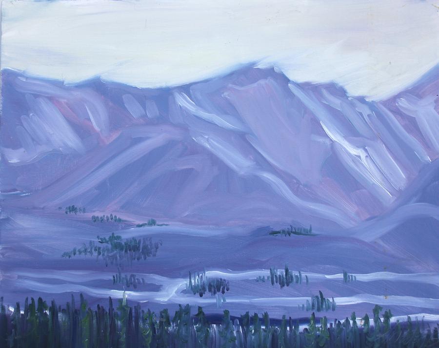 Alaska Day 2 Painting by Sheila Wedegis