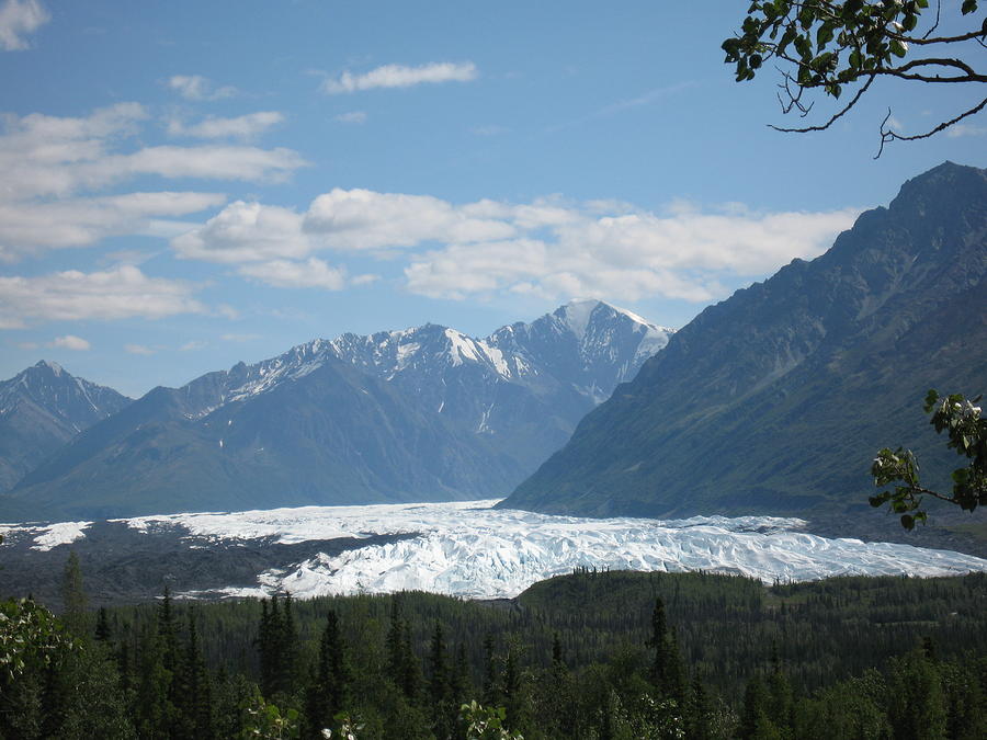 Mountain Photograph - Alaska Ice Flow by Bill Staney