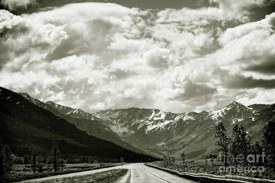 Alaska Road to Seward Photograph by Chuck Kuhn