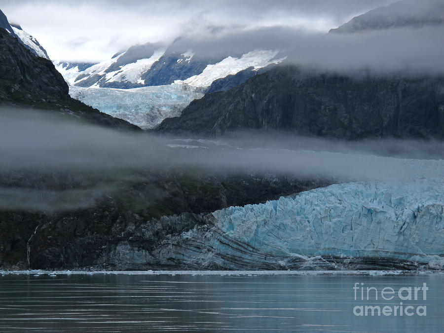 Alaskan Beautiful Glacier Photograph by Phyllis Kaltenbach