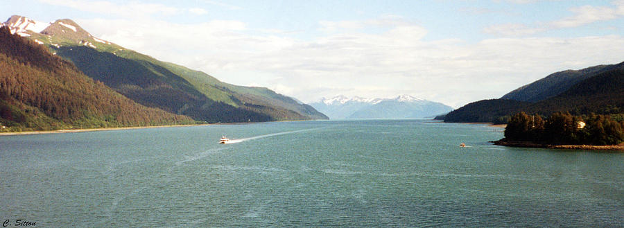 Alaskan Boatride Photograph by C Sitton