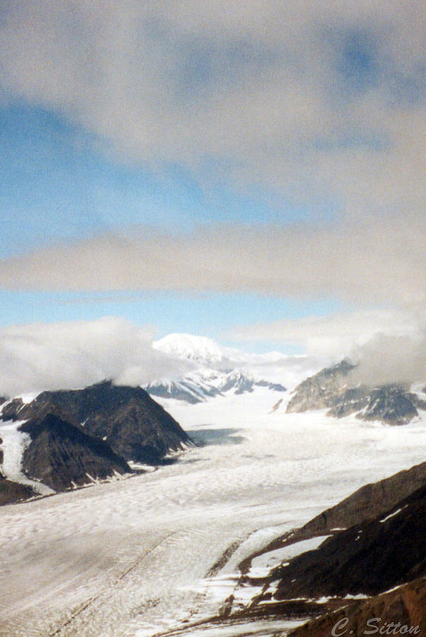 Alaskan Glacier Photograph by C Sitton