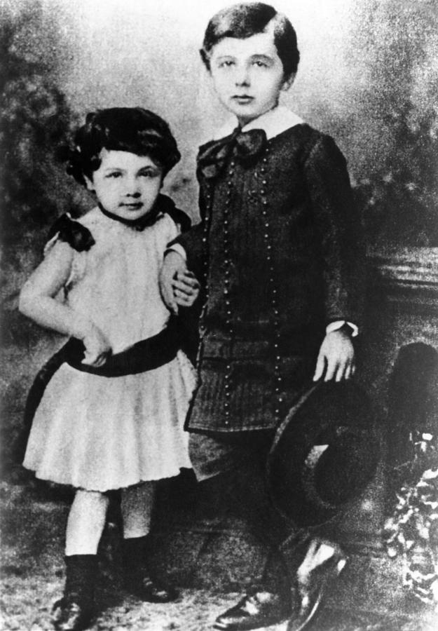 Albert Einstein Photograph - Albert Einstein, About Five Years Old by Everett