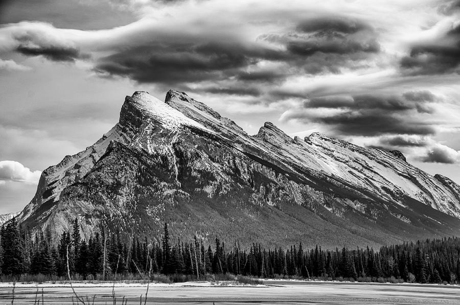 Alberta Rockies Photograph by Guy Whiteley