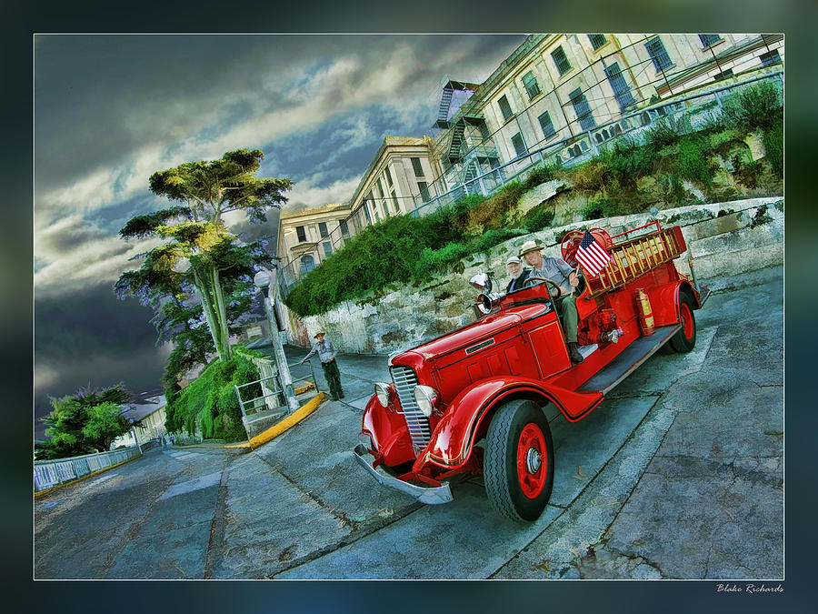 Alcatraz Fire Department Photograph by Blake Richards