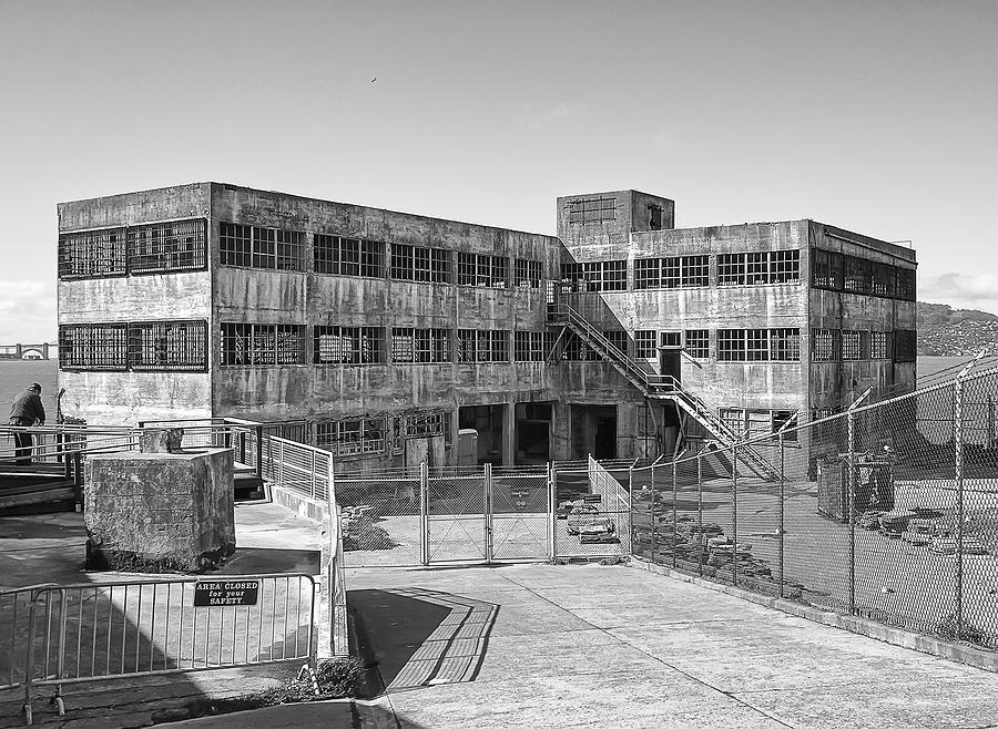 Alcatraz Model Industries Building Photograph by Daniel Hagerman