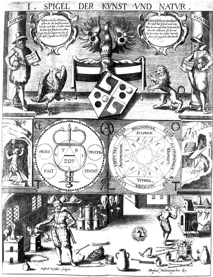 Alchemical Treatise Photograph by Science Source