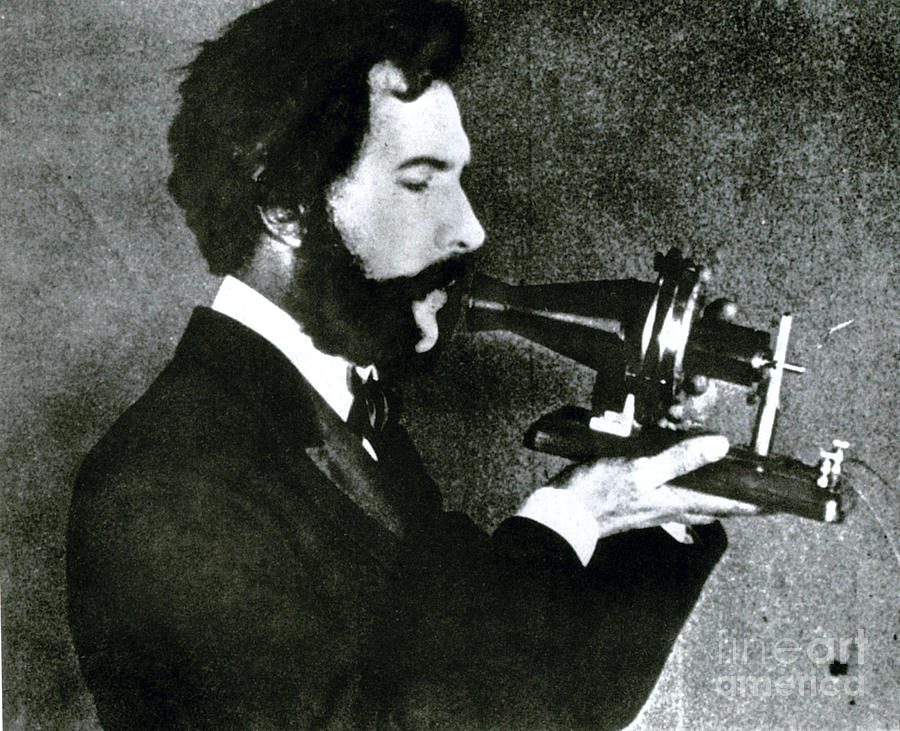 Alexander Bell, Scottish-american Photograph by Science Source