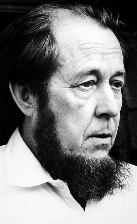 Alexander Solzhenitsyn Photograph by Granger
