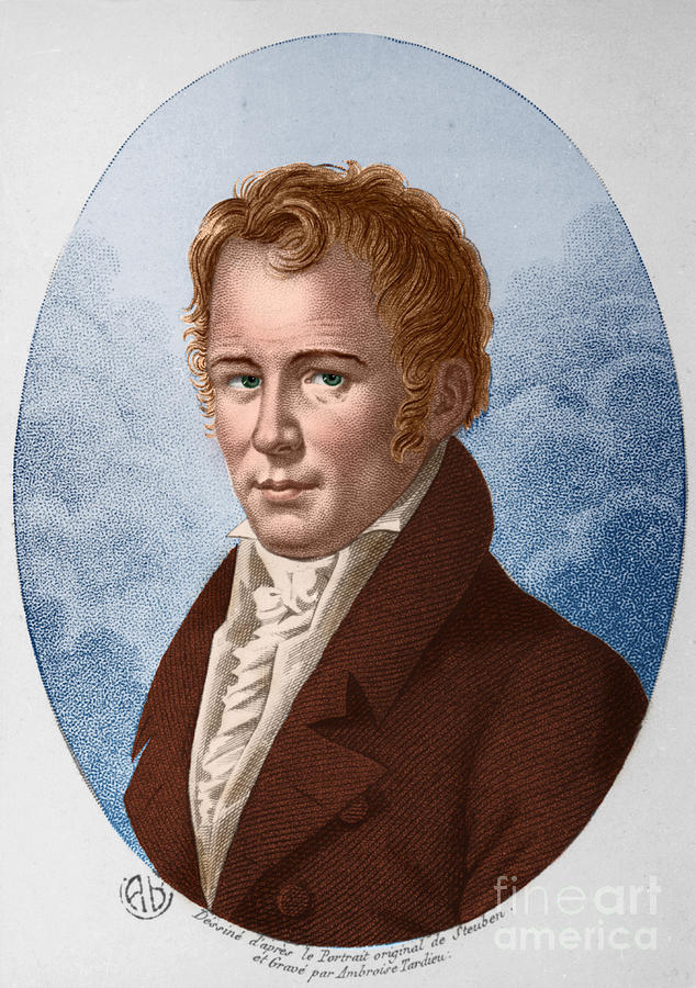 Alexander Von Humboldt, Prussian Photograph by Tomsich