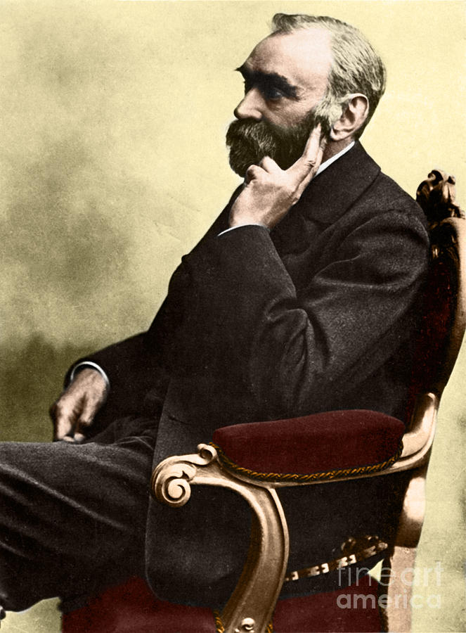 Alfred Nobel, Swedish Chemist Photograph by Science Source