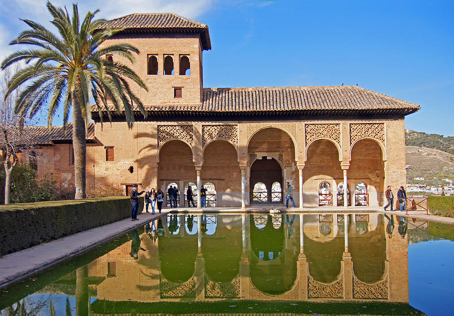 Alhambra - Partal Palace Photograph by Rod Jones