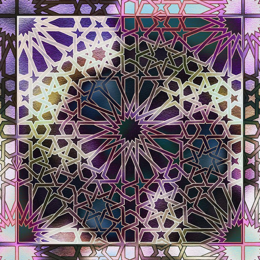Alhambra Pattern Digital Art by Hakon Soreide