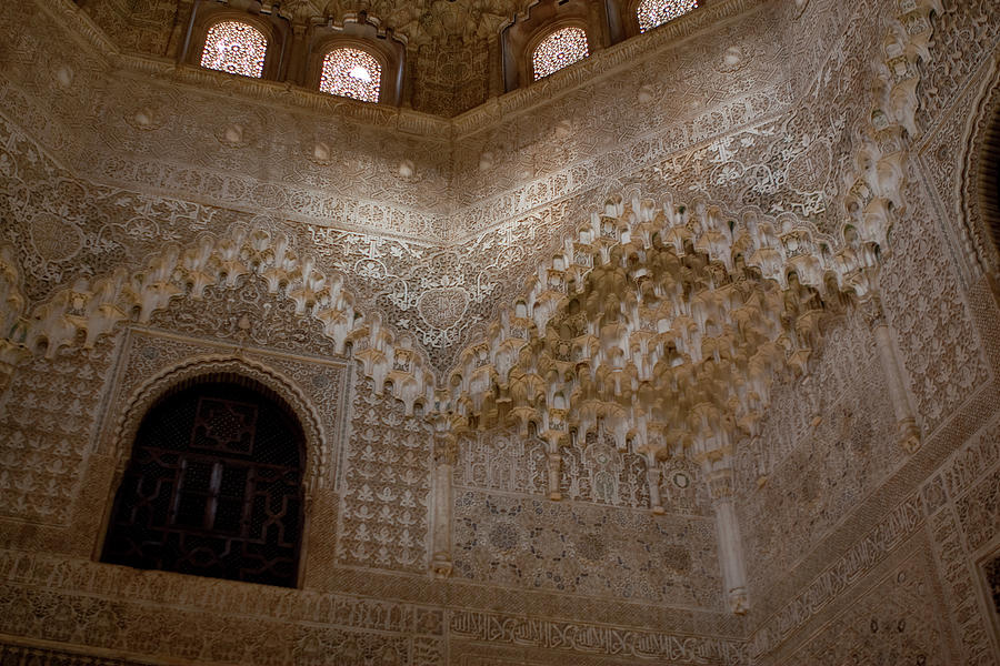 Alhambra Wall Lace Photograph by Lorraine Devon Wilke