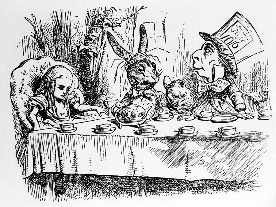 Alice In Wonderland Photograph by Photo Researchers, Inc.
