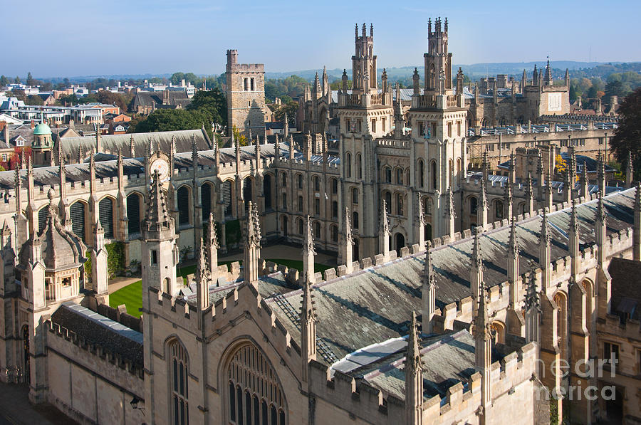 All Souls College Photograph by Andrew  Michael