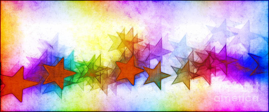 All the Stars of the Rainbow Photograph by Judi Bagwell