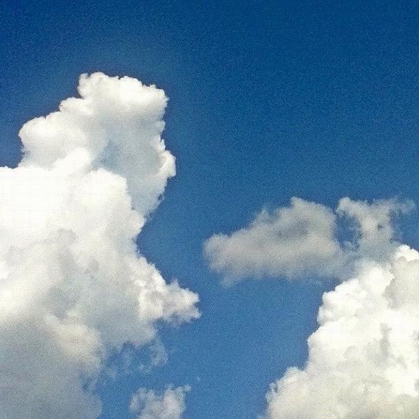 Summer Photograph - All These Clouds. Our Glorious Creator by Leslie Drawdy ☀
