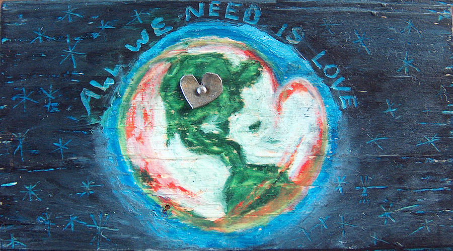 All We Need Is Love Mixed Media