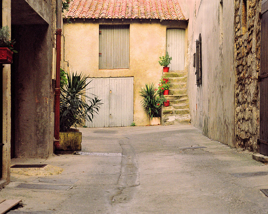 Arles Photograph - Alley in Arles France by Greg Matchick