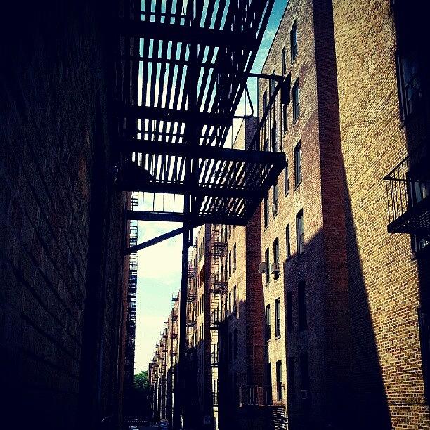 New York City Photograph - #alley #nyc #shadows #light by Radiofreebronx Rox