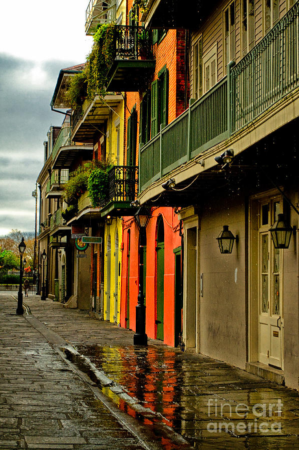 Alley Way in Jackson Square Photograph by Frances Ann Hattier