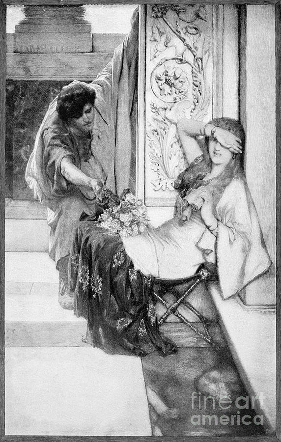 Alma-tadema: Shy Photograph by Granger Alma-tadema: Shy Photograph by Granger