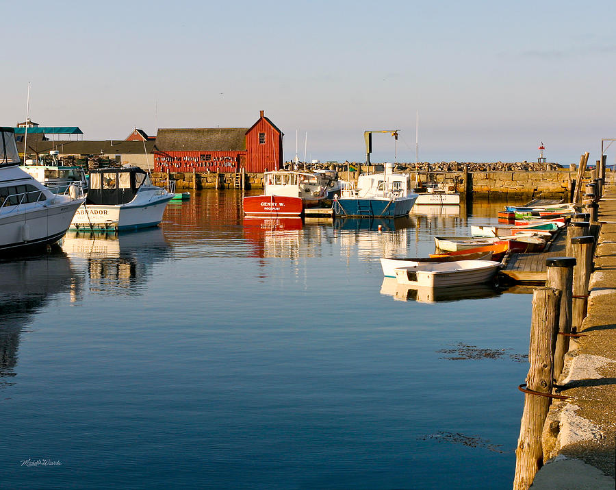Almost Summer Motif No. 1 Rockport Massachusetts Photograph by Michelle Constantine