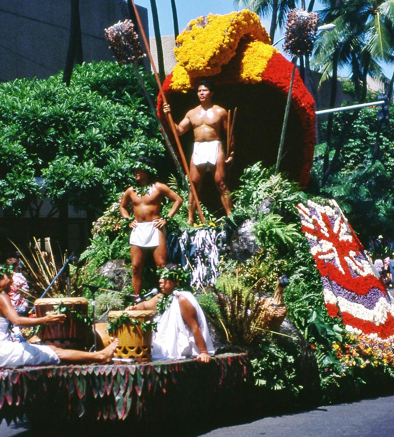 Aloha Week Parade Hawaiian Warriors Photograph by Craig Wood Fine