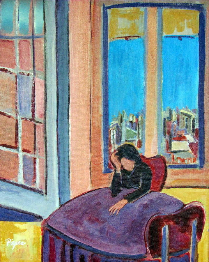 Alone Painting by Betty Pieper