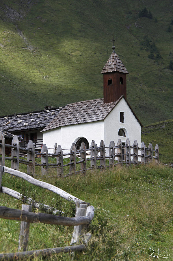 Alpine church. Photograph by Raffaella Lunelli