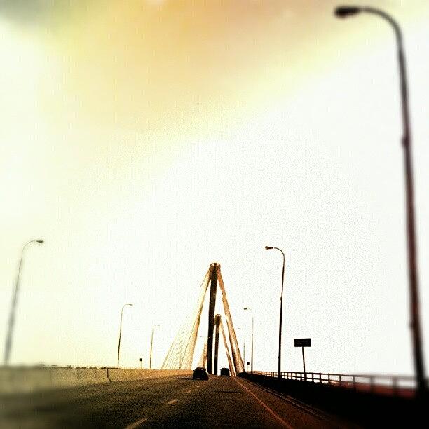 Bridge Photograph - #alton #suspensionbridge #bridge by Megan Holm