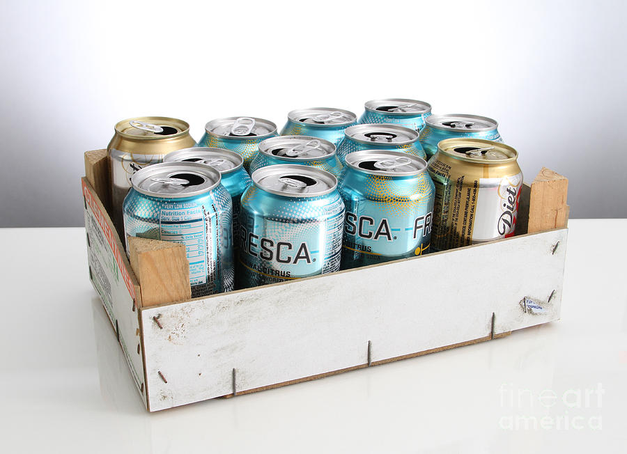 Can Photograph - Aluminum Cans For Recycling by Photo Researchers, Inc.