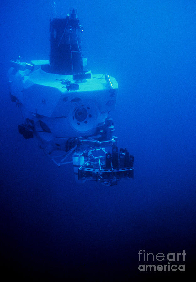 Alvin Submersible Photograph by Science Source