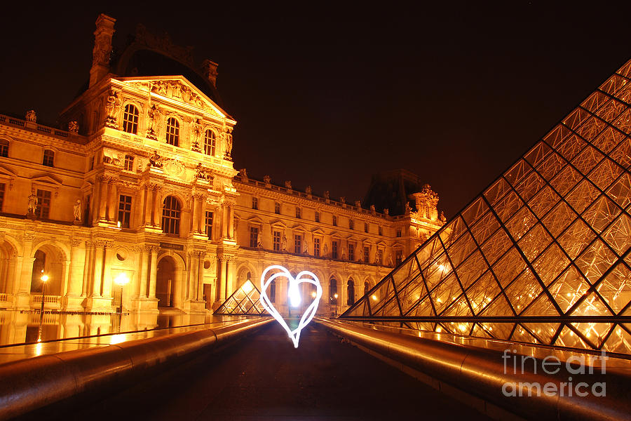 Paris Photograph - Always in my heart by Ivy Ho