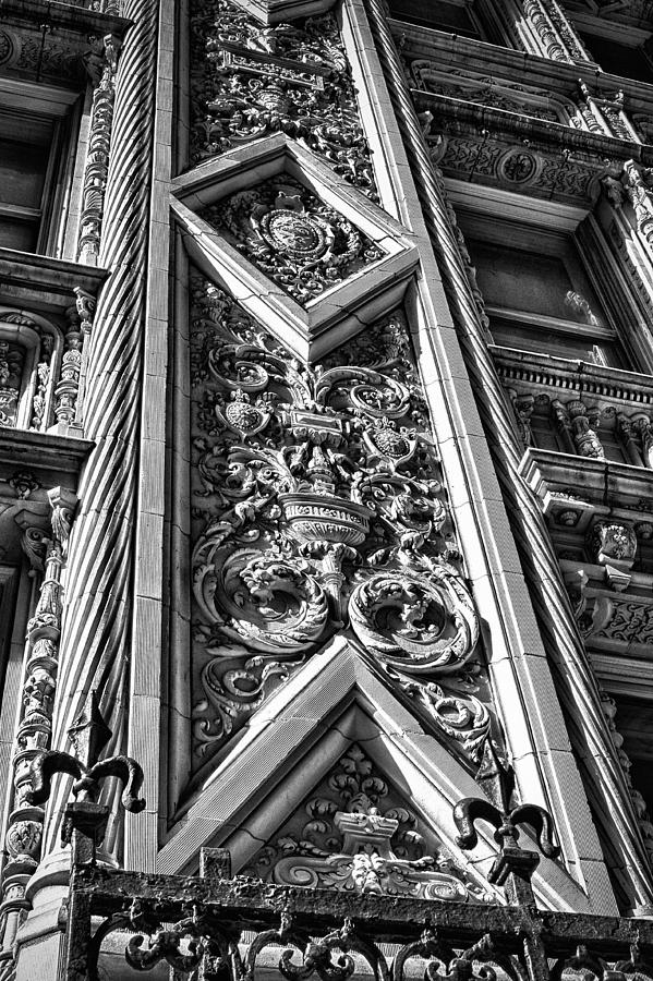 Alwyn Court Building Detail 10 Photograph by Val Black Russian Tourchin