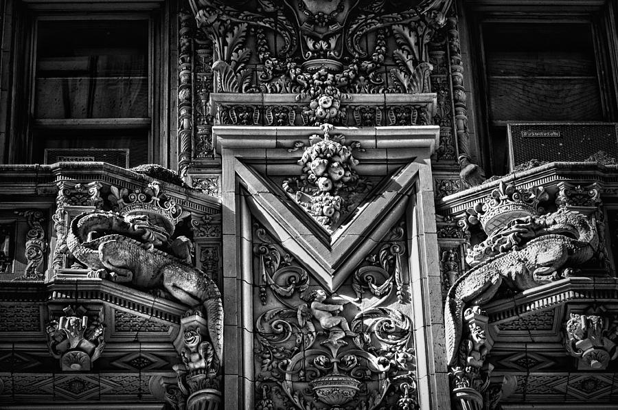New York City Photograph - Alwyn Court Building Detail 16 by Val Black Russian Tourchin