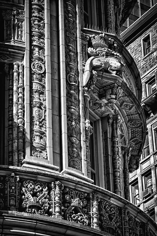 Alwyn Court Building detail 31 Photograph by Val Black Russian Tourchin