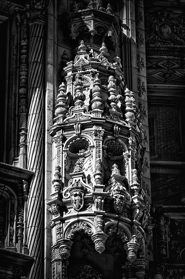 Alwyn Court Building detail 33 Photograph by Val Black Russian Tourchin
