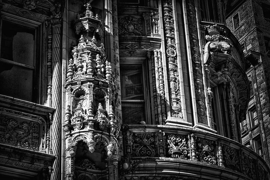 Alwyn Court Building detail 34 Photograph by Val Black Russian Tourchin
