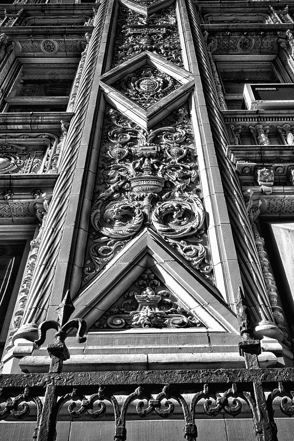 Alwyn Court Building Detail 6 Photograph by Val Black Russian Tourchin