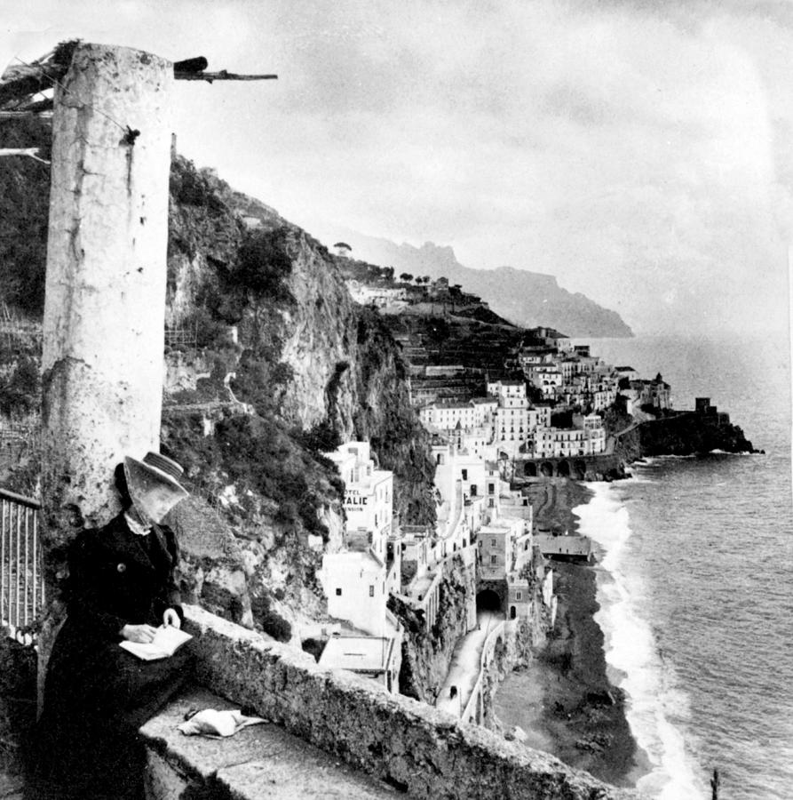 Amalfi Coast - Itay  - c 1900 Photograph by International  Images