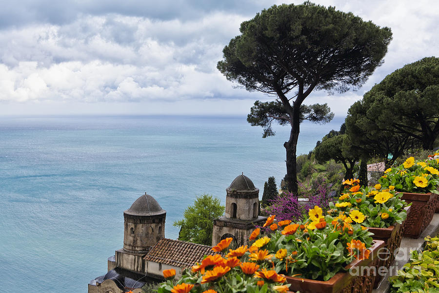 Spring Photograph - Amalfi Coast Spring Vista by George Oze