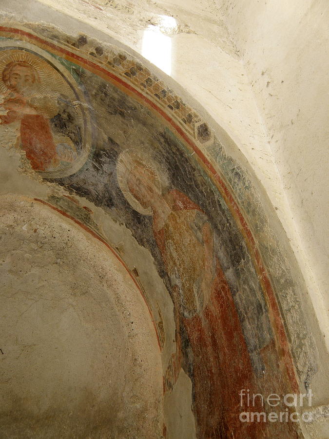 Amalfi Saint Andrews Cathedral Fresco Photograph by Tatyana Searcy