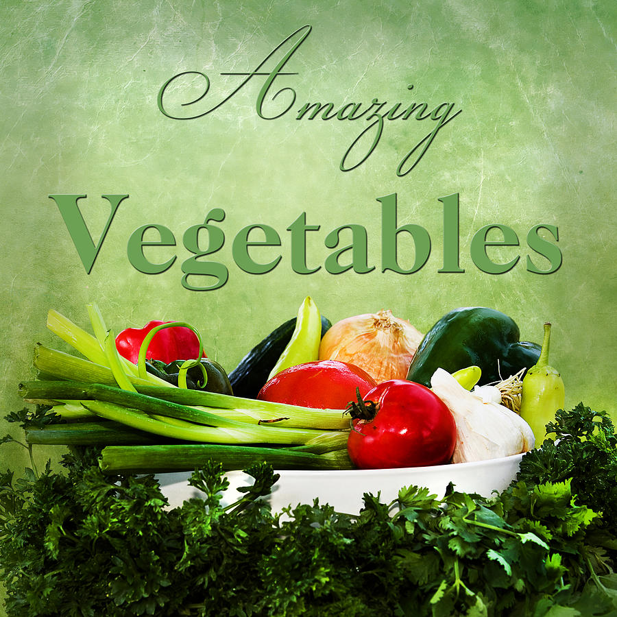 Amazing Vegetables Photograph by Trudy Wilkerson