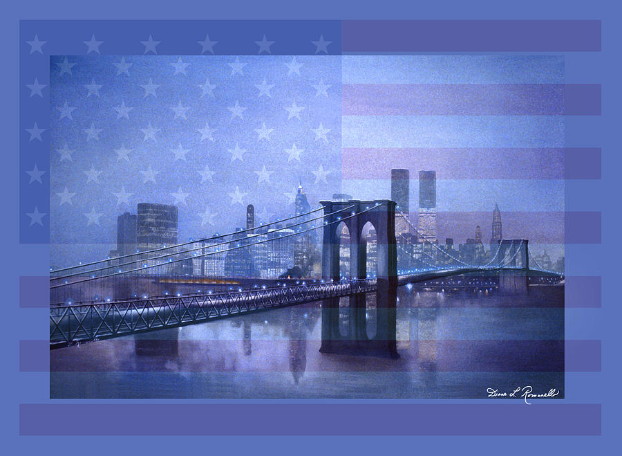 America Forever Painting by Diane Romanello