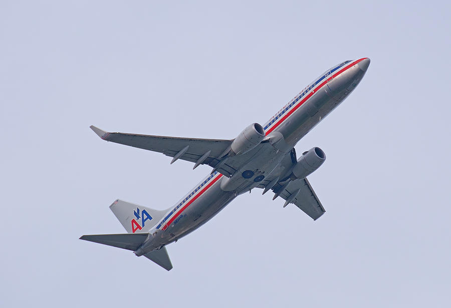 American Airlines Photograph by John Black