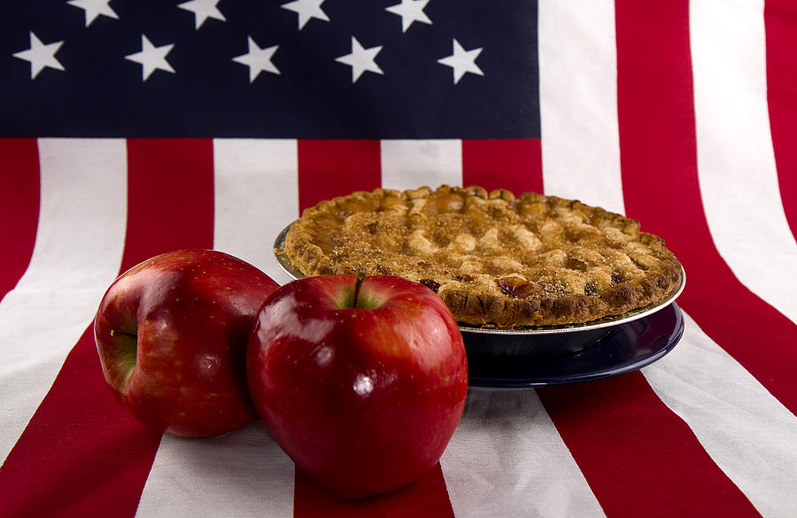 American as Apple Pie Photograph by Trudy Wilkerson