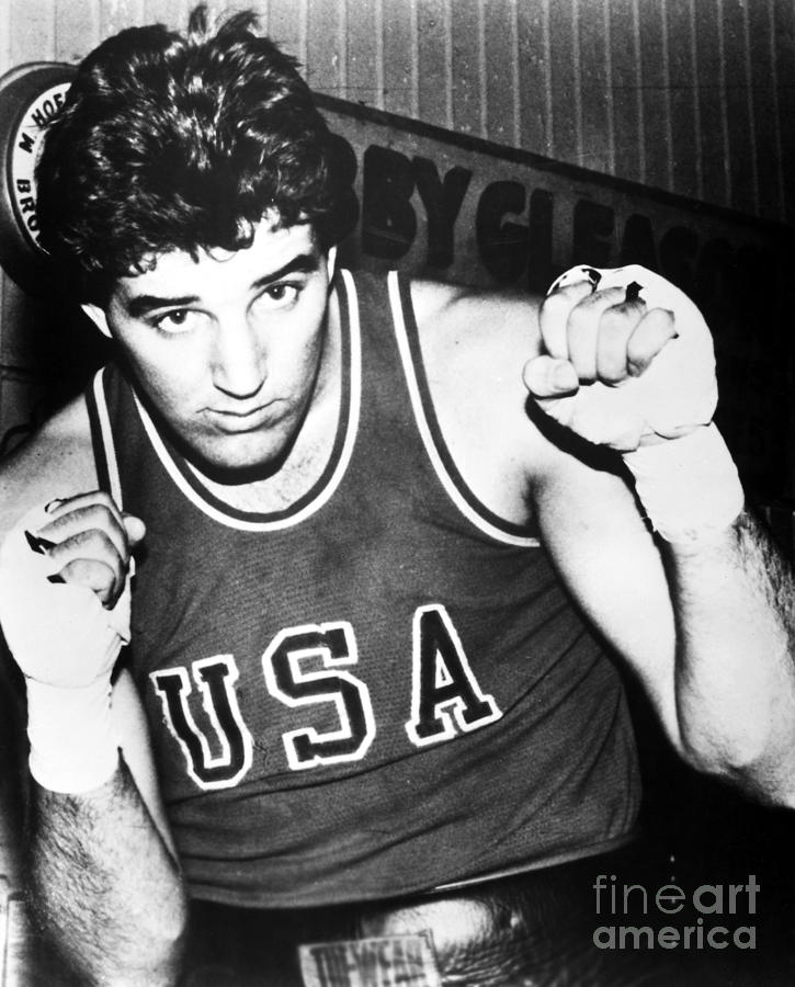 AMERICAN BOXER, c1982 Photograph by Granger